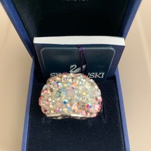 Swarovski Multi Pink Chic Ring